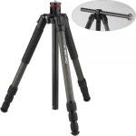 Oben CFT-6194L Skysill 4섹션 탄소 섬유 Tripod 삼각대 삼각대(90° 측면 중앙 기둥 포함) 호환 : 둠퍼