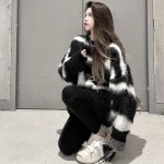 애니율 여성 가을 겨울 오버핏 스웨터 G6623 : 애니율