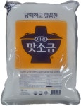 맛소금 5kg 대상주식회사 미원 청정원 업소용 식당용 가정용 : 군산수산물센타