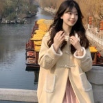 애니율 여성 캐주얼 럭셔리 양털 코트 G6660 : 애니율