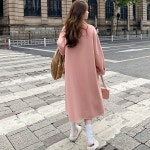 애니율 여성 럭셔리 오버핏 모직 롱 코트 G6659 : 애니율