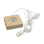 하바리움/레진/문진아트/무드등/LED조명베이스/정사각 : 하비스토리