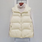 애니율 여성 가을 겨울 집업 패딩 조끼 G6703 : 애니율