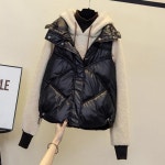 애니율 여성 가을 겨울 빅사이즈 패딩 조끼 G6702 : 애니율