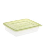 드림 사각 밀폐용기 2L (아이보리/연그린) 3개 : 쿡앤락