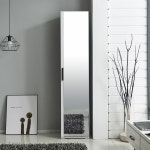 j0028 Rachel 광폭400거울형 틈새수납장 깊이55cm : 엔젤코튼