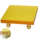 정식규격 경로당 노인정 국내산 두께 4.3cm 다리 바둑판 취미 오목판 복지관 휴대용 : 우리들셀러포유