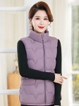 애니율 여성 가을 겨울 퀄팅 집업 패딩 조끼 G6707 : 애니율