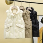 애니율 여성 가을 겨울 퀄팅 패딩 조끼 G6715 : 애니율