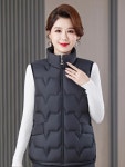 애니율 여성 가을 겨울 퀄팅 집업 패딩 조끼 G6707 : 애니율