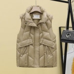 애니율 여성 가을 겨울 퀄팅 패딩 조끼 G6715 : 애니율