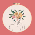 레이빌라 DIY 프랑스자수 패키지 세트 십자수 만들기 취미 키트 집콕놀이 크리스마스 선물 : 래춘씨몰