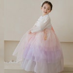 주식회사 아영에프비씨 신용산점 | 아영 (1-10세) 여아 한복 키즈 돌 아기 아동 딸 유아 추석 설날 캉캉 퓨전 드레스 : 주식회사 키즈톡톡