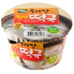 영임이네식품 | 백제식품 우리쌀 햅쌀 떡국용기 163g 가을 간식 식사 국물 추석 : 아신몰