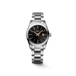 [공식] 론진 콘퀘스트 클래식 블랙 다이얼 29.5MM L2.286.4.52.6 : LONGINES