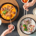 부산돼지국밥 토종 얼큰 아바이 순대국 뼈해장국 1인분 밀키트 : 과일브릿지