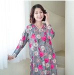 홈웨어 할머니 잠옷 50대엄마옷 원피스 8418 : 쉬즈마담