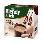 에이지에프 블렌디 스틱 카페오레 어른의 쓴맛 로우 슈가 인스턴트 커피 9g 1세트 레스 슈가 30개들입 슈가 프리 30개들입 : 더블루블랑