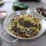 [사그담] 30년 전통 신림동 순대타운 미림통통 백순대/양념순대볶음(2인분) : 경기도주식회사