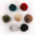 리얼밍크 브로치 방울 밍크핀 옷핀 포인트 7colors : 우림모피