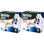 에이지에프 블렌디 스틱 카페오레 칼로리 하프 인스턴트 커피 2통 30개들입 : 더블루블랑