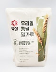 백설 통밀 우리밀 밀가루 750g : SB푸드시스템
