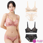 비너스 자스민 노와이어 레이스 몰드 A~B컵 여자 노라인 브라 팬티 세트 H5933 : 패션언더스토어