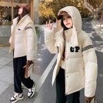 애니율 여성 겨울 오버핏 후드 패딩 점퍼 G6755 : 애니율