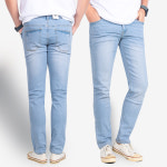 연청바지 J001 남자 봄 여름 가을 빅사이즈 데님 팬츠 S~4XL : 아망스
