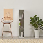 틈새수납장 폭좁은 수납장 거실 베란다 다용도 3단 수납장 틈새장 : 라인원