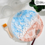 백드롭페인팅 유화그리기세트 캔버스페인팅 캔버스도안 봄 S230129C : 민화샵