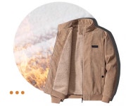 애니율 남성 빅사이즈 기모 골덴 자켓 점퍼 G6804 : 애니율