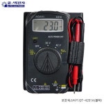 [인기상품] 큐텍전자 ASAHI 포켓 테스터기 QT-4201A 큐택전자 아사히 저렴 국산 한림통상 직류 교류 전류 : 햄스앤제리2호점