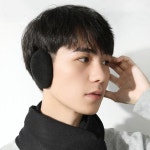 잔솔 겨울 귀마개 남자 여성 끈없는 분리형 귀도리 : 잔솔v