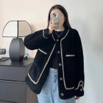 애니율 여성 가을 겨울 트위드 양털 자켓 G7072 : 애니율