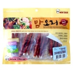 맘쿡 강아지 대용량 간식 고단백 저지방 육포 간식 다이어트 안심 오리 껌말이, 300g, 1개 : 루니펫