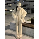 애니율 여성 겨울 논카라 퍼 자켓 G7076 : 애니율