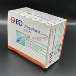 [BD]인슐린주사기 울트라파인 1ml 31G x 8mm 100ea : 아람메디