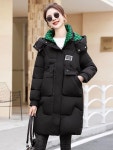 애니율 여성 겨울 후드 롱 패딩 점퍼 G6771 : 애니율