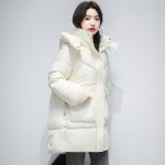 애니율 여성 겨울 빅사이즈 후드 롱 패딩 G6759 : 애니율