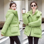 애니율 여성 겨울 빅사이즈 후드 패딩 점퍼 G6763 : 애니율