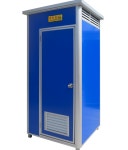 옥외 바퀴 4륜 달린 임시 공중 화장실 부스 도로 시장 : 정성마켓-