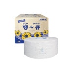 메온셀 꽃점보롤 땡큐 300(2겹) x16롤 (1박스) (길이 150m) : 포챌린지