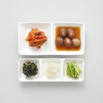 [JAJU/자주] 라온 두칸 나눔 찬기_21cm : 자주 JAJU