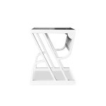 HCB32A 800 1인 강화유리 게이밍 책상 데스크 : 히트가구