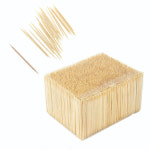 더담고 Box 가는 이쑤시개 약 3000개 ( 대용량 일회용 요지 업소용 식당 대나무 얇은 슬림 이쑤시개 다용도 꼬지 ) : 더담고