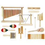 어린이집 음악시간 교구 원목악기 장난감 10종세트 멜로디 유치원 뮤직 홈스쿨 여아 : 고빅고홈