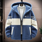 애니율 남성 가을 겨울 빅사이즈 양털 후드 집업 G6808 : 애니율