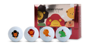 [HENRYSTUART] 헨리스튜어트 플라이언 2피스 화이트 골프공 (12구) : 주식회사 아이코닉