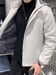 애니율 남성 겨울 빅사이즈 후드 기모 패딩 점퍼 G6783 : 애니율